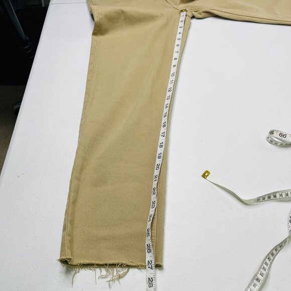 Boyish Tommy Jean in The Crowd Size 26 High Rise Straight Leg Crop Button Fly - Picture 14 of 15